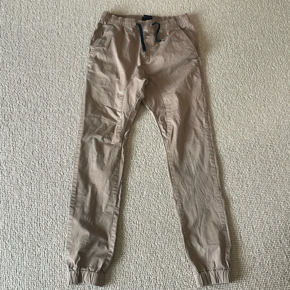 Men’s Zanerobe Size 32 beige jogger pants - Picture 1 of 7